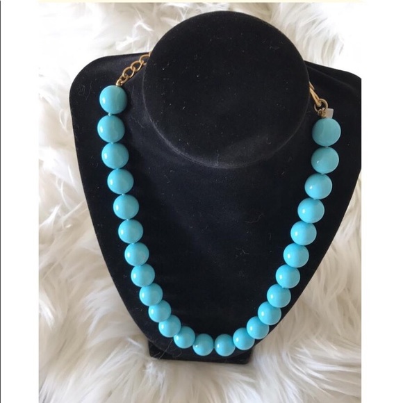 Kenneth Jay Lane Turquoise Colored Beaded Necklace - Picture 4 of 10